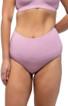 Underoutfit Smoothing At Waist Brief In Purple