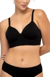 Underoutfit The Secret Infinitive Support Bra In Black