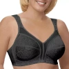 Underscore Cushion Strap Unlined Wireless Full Coverage Bra In Black