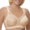 Underscore Cushion Strap Unlined Wireless Full Coverage Bra In Sand