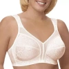Underscore Cushion Strap Unlined Wireless Full Coverage Bra In White