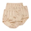 Underscore Nylon Womens 3 Pack Brief Panty In Brown