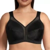 Underscore Unlined Wirefree Full Coverage Bra In Black