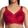 Underscore Unlined Wirefree Full Coverage Bra In Red