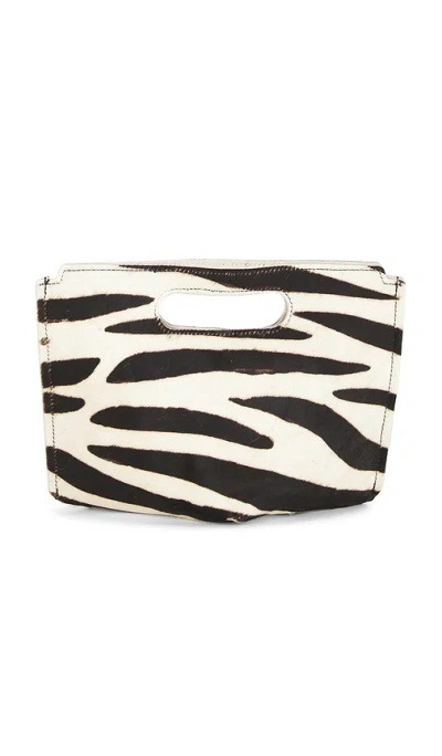 Understated Leather X Revolve Liar Zebra Clutch In Multi
