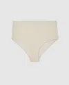 Understatement Highwaist Bikini Briefs Cream In Gray