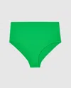 Understatement Highwaist Bikini Briefs Kelly Green In Gold