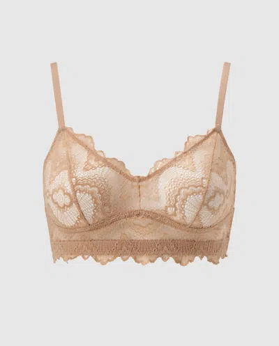 Understatement Lace Balconette Warm Nude In Neutral