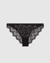Understatement Lace Bikini Briefs Black In Black