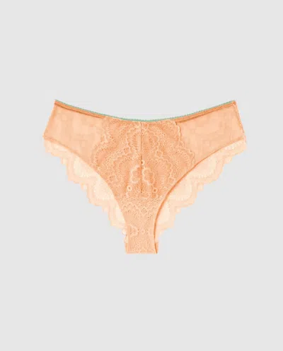 Understatement | Lace Cheeky - Peach/turquoise | Trouseries