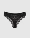 Understatement Lace Cheeky Black In Black