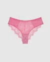 Understatement Lace Cheeky Candy Pink In Pink