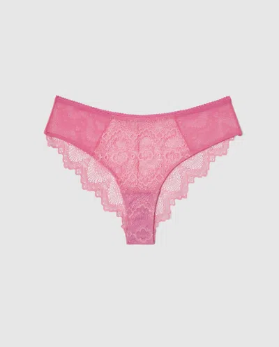 Understatement Lace Cheeky Candy Pink