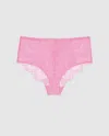 Understatement Lace Highwaist Briefs Candy Pink In Pink
