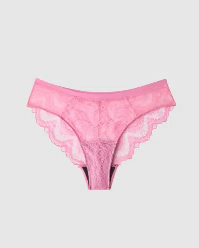 Understatement | Lace Period Cheeky - Candy Pink | Trouseries