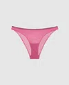 Understatement Mesh Bikini Briefs Candy Pink In Pink