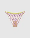Understatement Mesh Bikini Briefs Warm Nude/lilac In Gold