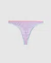 Understatement Mesh Thong Pastel Lilac In Purple
