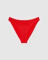 Understatement Micro Bikini Briefs Fiery Red In Red