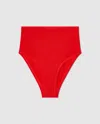 Understatement Micro Highwaist Briefs Fiery Red In Red