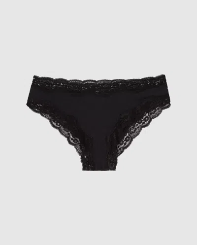 Understatement Micro Lace Cheeky Black