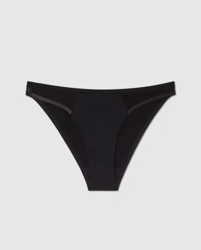 Understatement | Micro Period Bikini Briefs - Black | Trouseries