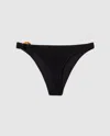 Understatement Ring Bikini Briefs Black In Black