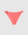 Understatement Ring Bikini Briefs Coral In Pink