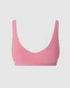 Understatement Scoop Bikini Top Candy Pink In Pink