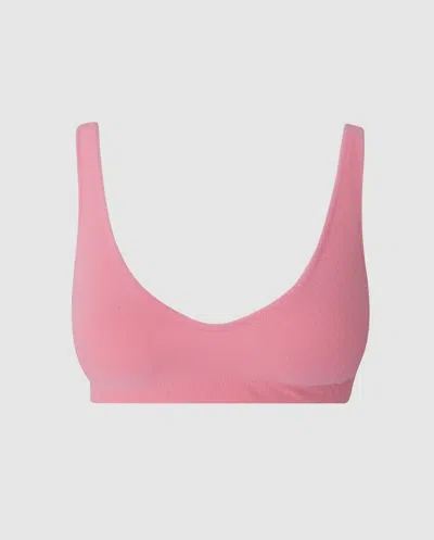 Understatement Scoop Bikini Top Candy Pink