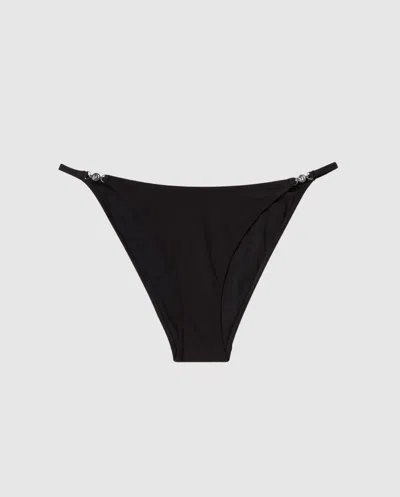 Understatement Tanga Bikini Briefs Black