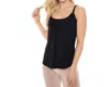 Undersummers Everyday Layering Camisole In Black In Black
