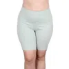 Undersummers Flow Bike Shorts In Green Dusty In Multi