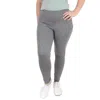 Undersummers Flow Leggings With Pockets In Steel In Blue