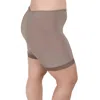 Undersummers Fusion Moisture Wicking Anti Chafing Shortlette Slipshort 7" Toast In Multi