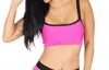Undersummers Light Support Sports Bra In Fuchsia In Pink
