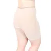 Undersummers Ultra High Waist Anti Chafing Shortlette Slipshort 6" In Ecru In White