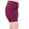 Undersummers Ultra High Waist Anti Chafing Shortlette Slipshort 6" In Purple In Purple