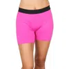 Undersummers Women's Boxer Brief In Fuchsia In Pink
