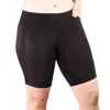 Undersummers Women's Boxer Brief With Waist Pocket In Black In Black