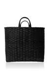 Underwater Weaving Studio Black Sheep Oversized Rattan Tote Bag