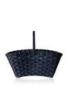 Underwater Weaving Studio Crescent Trug In Blue
