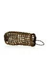 Underwater Weaving Studio Garlic Rattan Basket In Brown