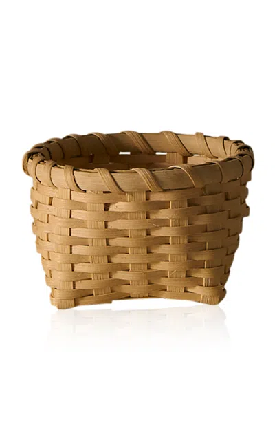 Underwater Weaving Studio Little Love Table Rattan Basket In Neutral