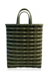 Underwater Weaving Studio Retro Towel Tote In Green