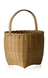 Underwater Weaving Studio The Large Rattan Underwater Handbasket In Neutral