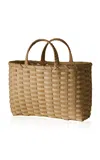 Underwater Weaving Studio The Large Underwater Rattan Tote In Neutral