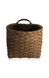 Underwater Weaving Studio Trail Rattan Basket In Brown