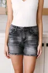 Undone Women's Edges Shorts In Grey In Grey
