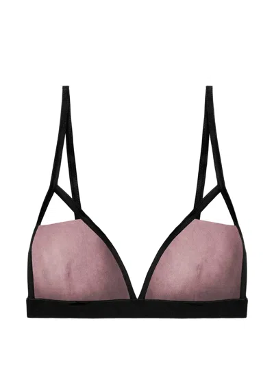 Undress Code Be Unique Triangle-cup Bra In Pink